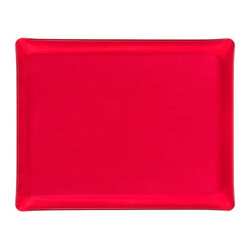 plateau acrylique 37x28cm secret rouge
