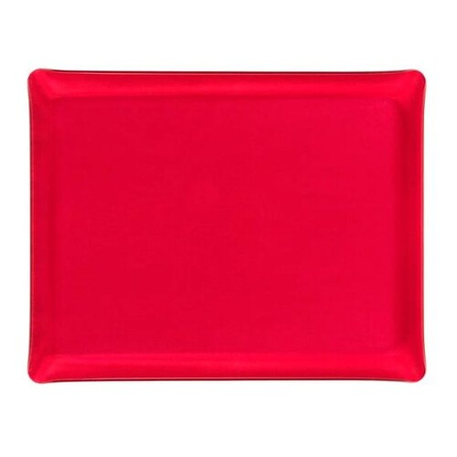 plateau acrylique 37x28cm secret rouge