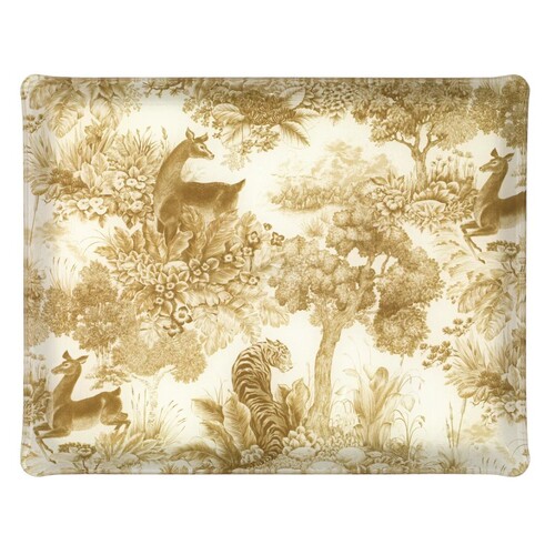 Plateau Acrylique 46 X 36 cm Gaia - Naturel