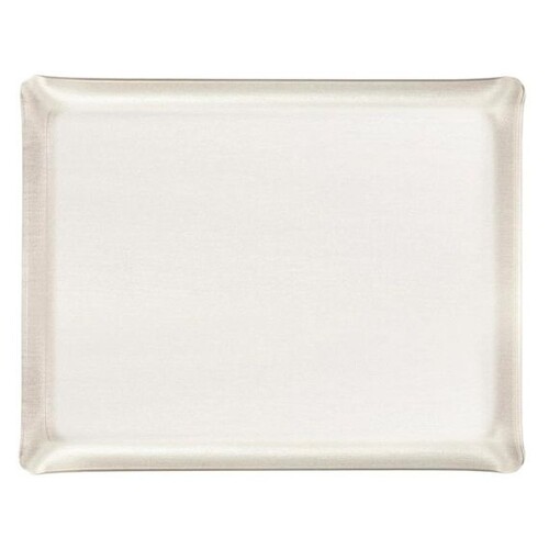 plateau acrylique 46x36cm secret ivoire