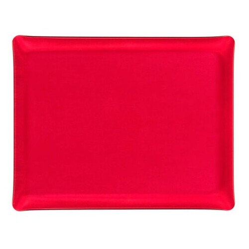 plateau acrylique 46x36cm secret rouge