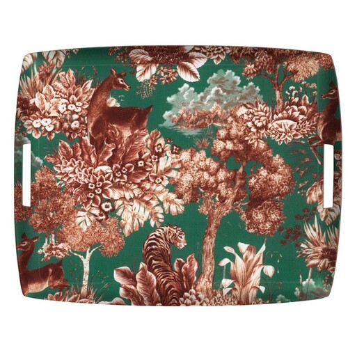 Plateau Acrylique 54 X 43 cm Gaia - Malachite