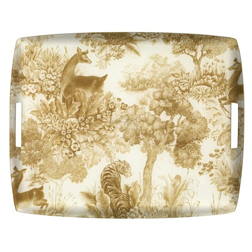 Plateau Acrylique 54 X 43 cm Gaia - Naturel