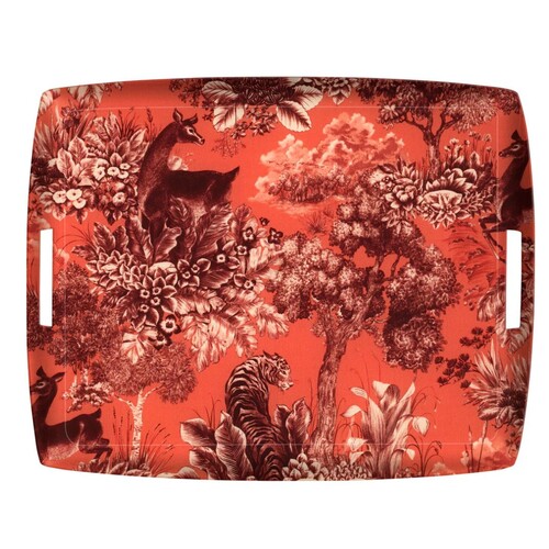 Plateau Acrylique 54 X 43 cm Gaia - Rose