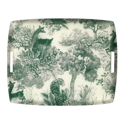 Plateau Acrylique 54 X 43 cm Gaia - Vert de Gris