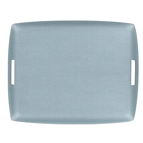 Plateau Acrylique 54 X 43 cm Secret - Bleu Clair