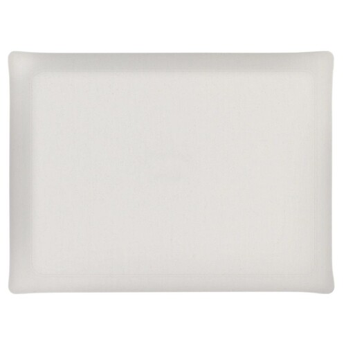 Plateau Acrylique 60 x 45 cm Lin Blanc