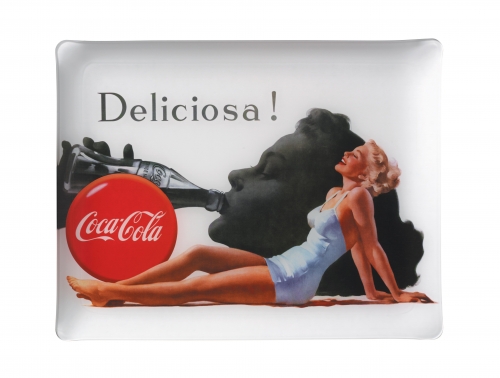 Plateau Coca Cola Britney 46x36cm