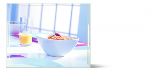 Plateau Emsa "breakfast" grand mod&egrave;le 50 x 37 cm