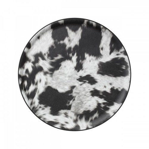 Plateau limo ø36cm cow