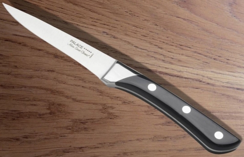 Plumier de 6 couteaux à steak Palace noir