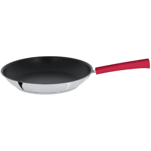 Poele 20 Cm Mutine Fixe Exceliss - Poignee Bakelite Framboise