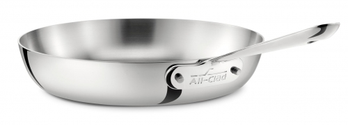 Poêle All-Clad inox ø 27 cm à bord relevé