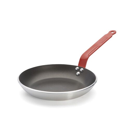 Poele ronde choc haccp queue rouge ø 24