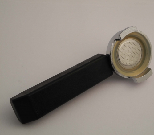 Porte filtre laiton dosette pour cafeti&egrave;re moka 11115