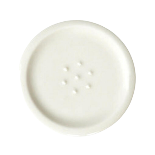 Porte savon Cantine Craie Ø 12 cm/ H 0,5cm