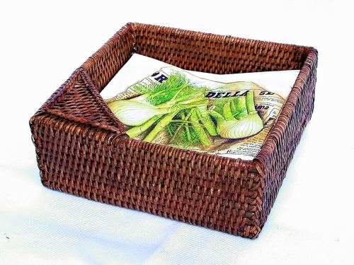 Porte serviette papier 18x18cmx 7cm