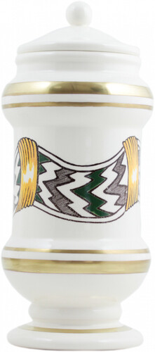 Pot à pharmacie Ruban DOMINOTE PM OR