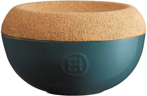 Pot &agrave; sel en c&eacute;ramique &Oslash; 14,6 cm Bleu Feu Doux