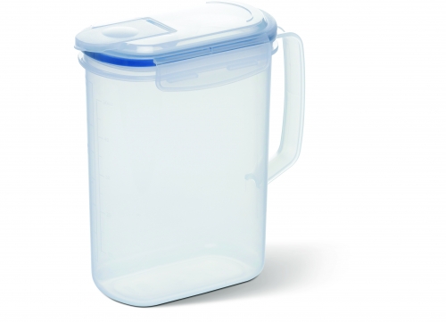 Pot sp&eacute;cial r&eacute;frig&eacute;rateur Emsa 1.5 litre rectangulaire & couvercle herm&eacute;tique