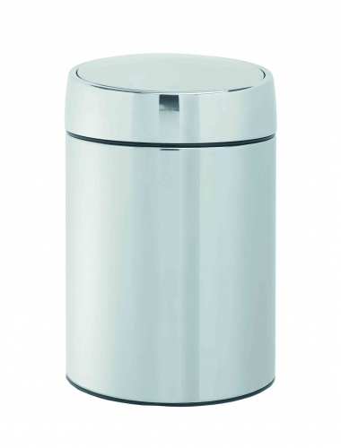 Poubelle Brabantia 5 L 'Slide bin' brillant
