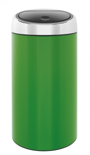 Poubelle Color your bin ronde 30 L Vert Pomme