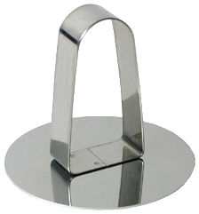 Poussoir rond 10 cm