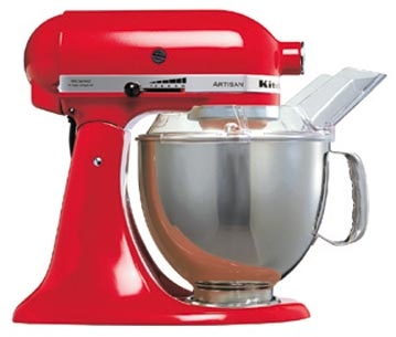 Robot KitchenAid Artisan rouge Empire