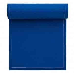 Rouleau de 12 sets de table Bleu roi prédécoupées 48 x 32 cm