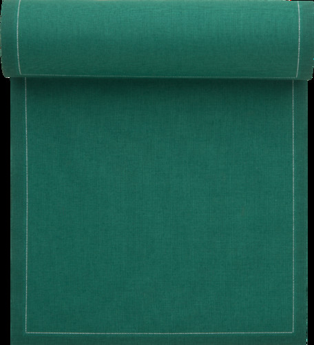 Rouleau de 25 serviettes Vert Caribéen prédécoupées 20 x 20 cm