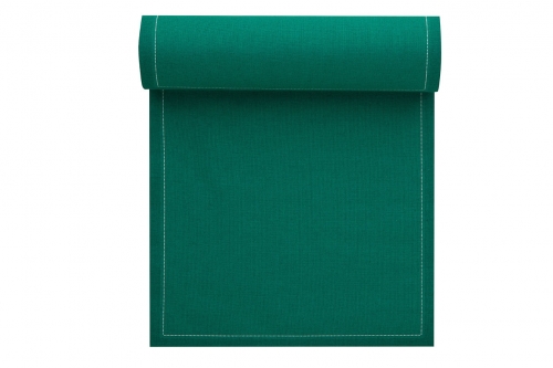 Rouleau de 50 serviettes Emeraude prédécoupées 11 x 11 cm