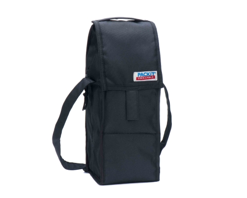 Sac réfrigérant noir pour bouteille de vin- 3.5L Pack It