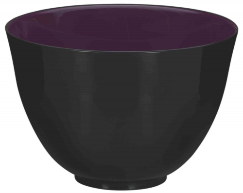 Saladier diam&egrave;tre 25 cm Vestah de Platex noir/taupe