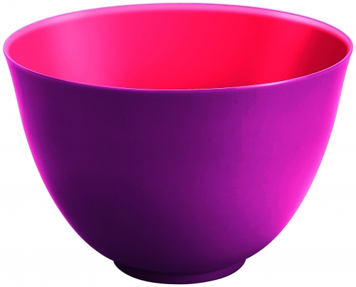 Saladier diam&egrave;tre 25 cm Vestah de Platex rubis/cerise