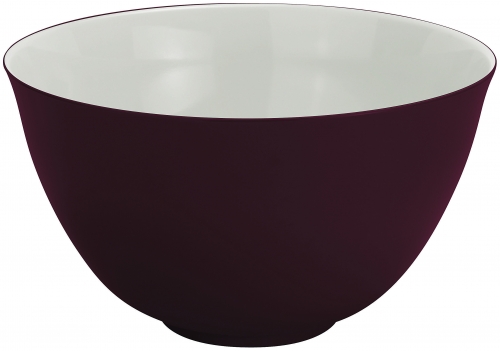 Saladier diam&egrave;tre 30 chocolat / gris
