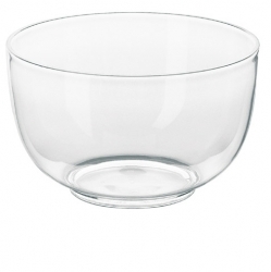 Saladier Emsa uni transparent 21 cm