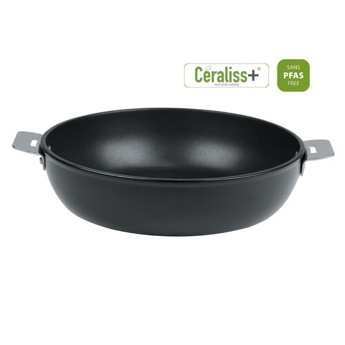 Sauteuse 28 cm cookway amovible ultralu induction rev&ecirc;tue exceliss