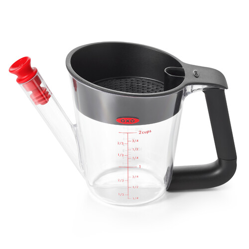 Séparateur de Graisse Noir Avec Bec Verseur 500 Ml