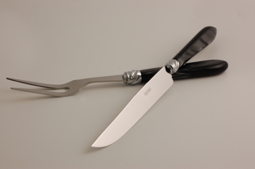 Service à découper Diana nacré noir