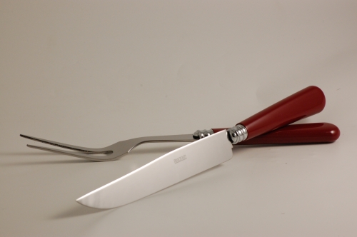 Service à découper Newbridge cerise