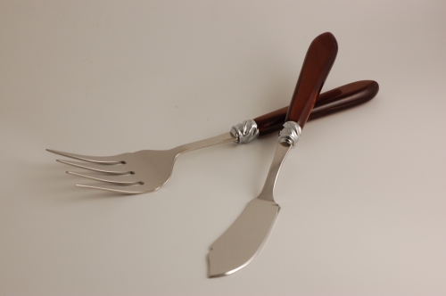 Service à  poisson Diana marron