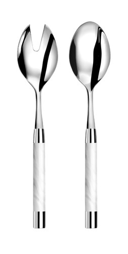 Service à salade Conty blanc