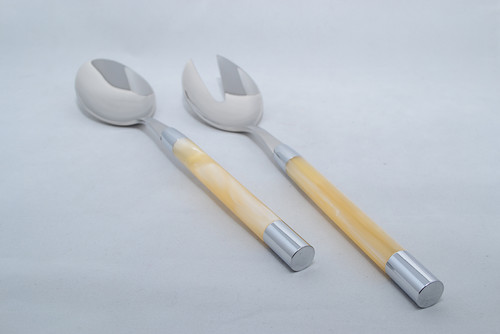 Service à salade Conty nacré naturel