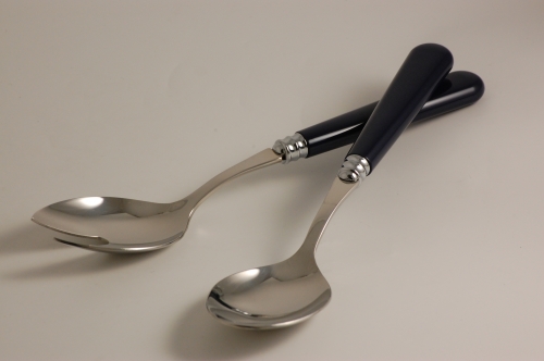 Service à salade Newbridge bleu marine