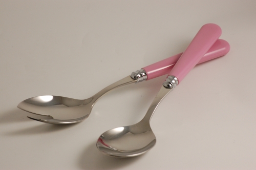 Service à salade Newbridge rose pâle