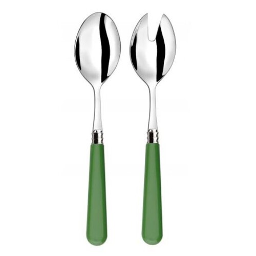 Service à salade Newbridge vert olive