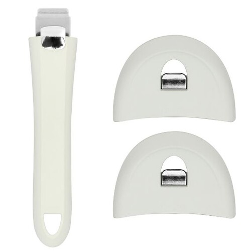 SET 1 POIGNEE ET 2 ANSES MUTINE 02 AMOVIBLE - BLANC