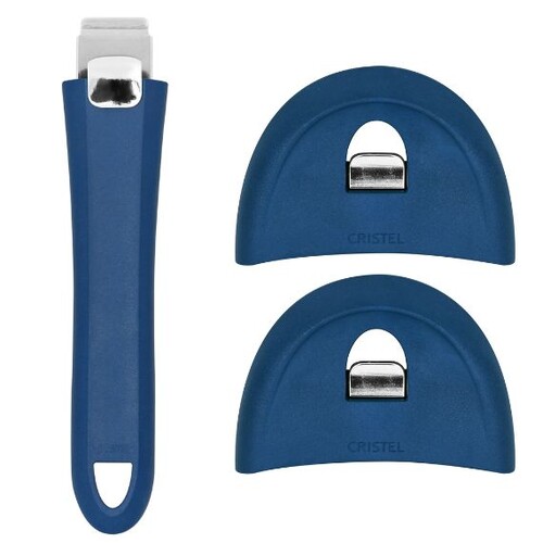 SET 1 POIGNEE ET 2 ANSES MUTINE 02 AMOVIBLE - BLEU