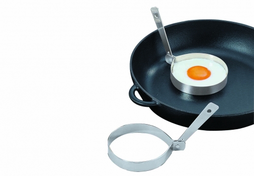 Set 2 ronds en inox pour oeuf au plat Küchenprofi ø 8,5 cm