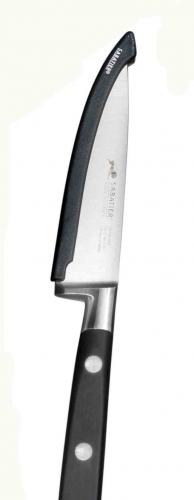 Set de 4 Protections noires ajustables pour le tranchant des couteaux